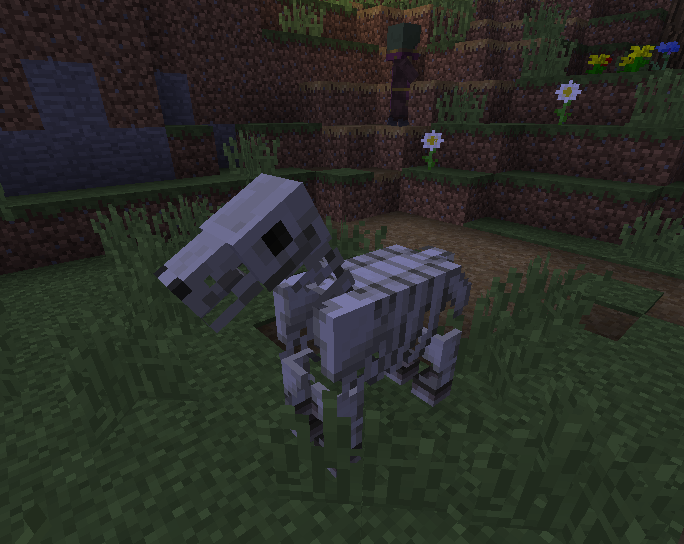 Minecraft Skeleton Horse